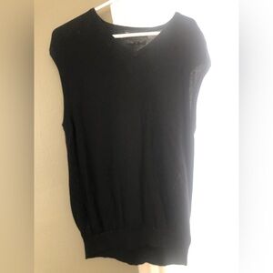 Men's Classic Black V-Neck Sweater Vest